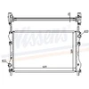 Image de Radiateur, Refroidissement Du Moteur 62044a Nissens Nissens 62044a Ford