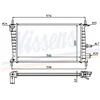 Image de Radiateur, Refroidissement Du Moteur 62082a Nissens Nissens 62082a Ford;Mazda
