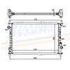 Image de Radiateur, Refroidissement Du Moteur 62156a Nissens Nissens 62156a Ford