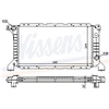 Image de Radiateur, Refroidissement Du Moteur 62177 Nissens Nissens 62177 Ford