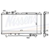 Image de Radiateur, Refroidissement Du Moteur 62383a Nissens Nissens 62383a Mazda