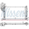 Image de Radiateur, Refroidissement Du Moteur 62685a Nissens Nissens 62685a Mercedes-Benz