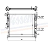 Image de Radiateur, Refroidissement Du Moteur 62788a Nissens Nissens 62788a Mercedes-Benz