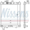 Image de Radiateur, Refroidissement Du Moteur 62954 Nissens Nissens 62954 Nissan