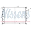 Image de Radiateur, Refroidissement Du Moteur 63170 Nissens Nissens 63170 Opel