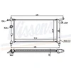 Image de Radiateur, Refroidissement Du Moteur 632851 Nissens Nissens 632851 Opel;Vauxhall