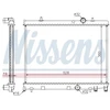 Image de Radiateur, Refroidissement Du Moteur 63504 Nissens Nissens 63504 Peugeot