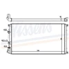 Image de Radiateur, Refroidissement Du Moteur 63812a Nissens Nissens 63812a Nissan;Opel;Renault