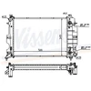 Image de Radiateur, Refroidissement Du Moteur 64034a Nissens Nissens 64034a Saab