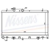 Image de Radiateur, Refroidissement Du Moteur 64114 Nissens Nissens 64114 Subaru