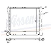 Image de Radiateur, Refroidissement Du Moteur 642091 Nissens Nissens 642091 Mg;Rover