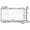 Image de Radiateur, Refroidissement Du Moteur 64630a Nissens Nissens 64630a Toyota