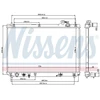Image de Radiateur, Refroidissement Du Moteur 64659 Nissens Nissens 64659 Lexus