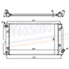 Image de Radiateur, Refroidissement Du Moteur 64679a Nissens Nissens 64679a Toyota