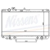 Image de Radiateur, Refroidissement Du Moteur 64762 Nissens Nissens 64762 Lexus