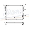 Image de Radiateur, Refroidissement Du Moteur 65528a Nissens Nissens 65528a Volvo