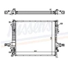 Image de Radiateur, Refroidissement Du Moteur 65613a Nissens Nissens 65613a Volvo