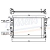 Image de Radiateur, Refroidissement Du Moteur 66701 Nissens Nissens 66701 Daimler;Jaguar