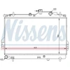 Image de Radiateur, Refroidissement Du Moteur 67484 Nissens Nissens 67484 Hyundai