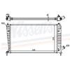 Image de Radiateur, Refroidissement Du Moteur 68000a Nissens Nissens 68000a Saab