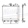 Image de Radiateur, Refroidissement Du Moteur 68700a Nissens Nissens 68700a Nissan