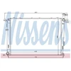 Image de Radiateur, Refroidissement Du Moteur 66693 Nissens Nissens 66693 Kia