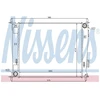 Image de Radiateur, Refroidissement Du Moteur 66742 Nissens Nissens 66742 Kia