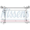 Image de Radiateur, Refroidissement Du Moteur 630732 Nissens Nissens 630732 Nissan;Opel;Renault;Vauxhall