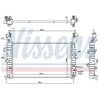 Image de Radiateur, Refroidissement Du Moteur 630748 Nissens Nissens 630748 Opel;Vauxhall
