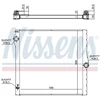 Image de Radiateur, Refroidissement Du Moteur 60825 Nissens Nissens 60825 Bmw