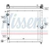Image de Radiateur, Refroidissement Du Moteur 60827 Nissens Nissens 60827 Bmw