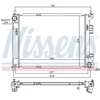 Image de Radiateur, Refroidissement Du Moteur 67605 Nissens Nissens 67605 Hyundai;Kia