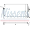 Image de Radiateur, Refroidissement Du Moteur 646864 Nissens Nissens 646864 Toyota