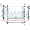Image de Radiateur, Refroidissement Du Moteur 61033 Nissens Nissens 61033 Jeep