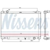Image de Radiateur, Refroidissement Du Moteur 646874 Nissens Nissens 646874 Lexus