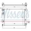 Image de Radiateur, Refroidissement Du Moteur 67616 Nissens Nissens 67616 Hyundai