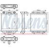 Image de Radiateur Basse Température, Intercooler 60339 Nissens Nissens 60339 Audi