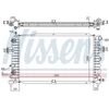 Image de Radiateur, Refroidissement Du Moteur 630768 Nissens Nissens 630768 Opel