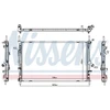 Image de Radiateur, Refroidissement Du Moteur 66861 Nissens Nissens 66861 Ford