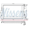 Image de Radiateur Basse Température, Intercooler 65324 Nissens Nissens 65324 Seat