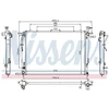 Image de Radiateur, Refroidissement Du Moteur 66781 Nissens Nissens 66781 Kia