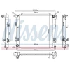 Image de Radiateur, Refroidissement Du Moteur 675016 Nissens Nissens 675016 Hyundai;Kia