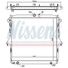 Image de Radiateur, Refroidissement Du Moteur 69246 Nissens Nissens 69246 Ford