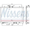 Image de Radiateur, Refroidissement Du Moteur 68763 Nissens Nissens 68763 Nissan