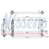 Image de Radiateur, Refroidissement Du Moteur 630769 Nissens Nissens 630769 Opel;Vauxhall