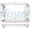 Image de Radiateur, Refroidissement Du Moteur 646904 Nissens Nissens 646904 Lexus