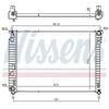 Image de Radiateur, Refroidissement Du Moteur 616905 Nissens Nissens 616905 Chevrolet;Opel