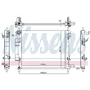Image de Radiateur, Refroidissement Du Moteur 675024 Nissens Nissens 675024 Hyundai