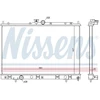 Image de Radiateur, Refroidissement Du Moteur 628972 Nissens Nissens 628972 Mitsubishi