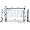 Image de Radiateur, Refroidissement Du Moteur 627044 Nissens Nissens 627044 Mercedes-Benz